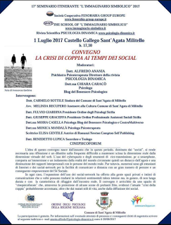 “La crisi di coppia ai tempi dei social” –  a S.Agata Militello un convegno sul tema